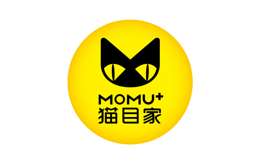 隱形眼鏡連鎖品牌LOGO升級(jí)-貓目家MOMU企業(yè)形象設(shè)計(jì)